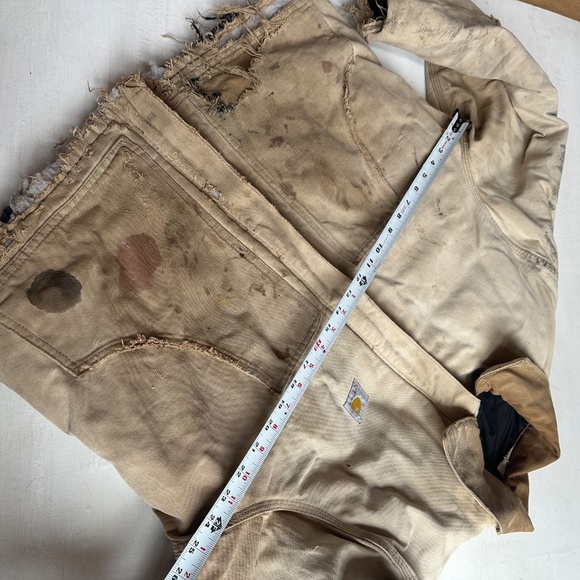 Carhartt Vintage Detroit Distressed Faded Arctic Insulated Jacket - Picture 6 of 9